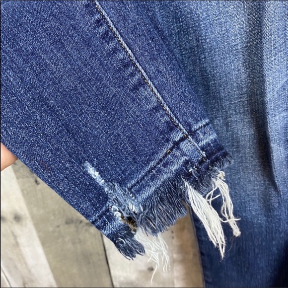 Anthropologie Frame Le Skinny de Jeanne Raw Hem Size 28 - Picture 9 of 15